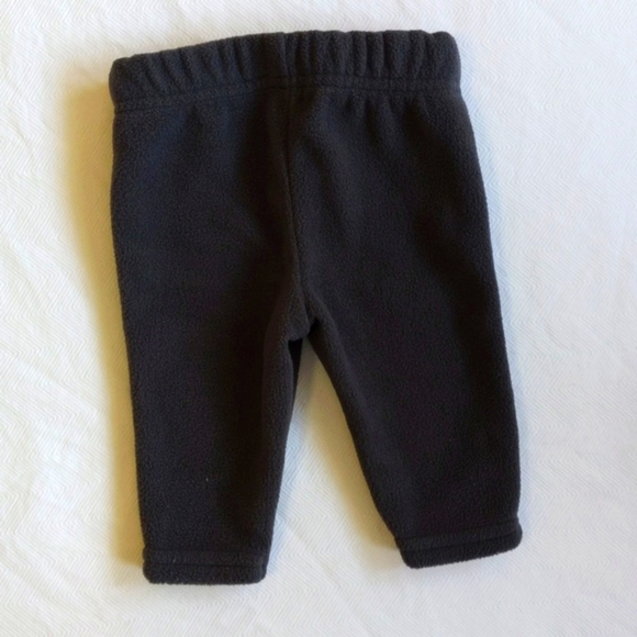 george gray fleece pants with heart knee patches 0-3 months baby girl - Picture 4 of 4